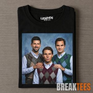 Funny Djokovic & Nadal & Federer Tee