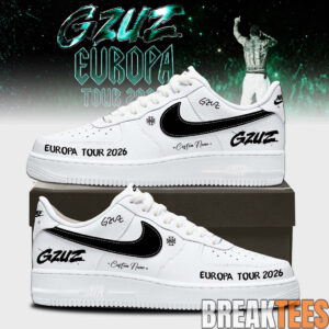 GZUZ Live Europe 2026 Signature Limited Edition Custom Air Force 1 Shoes 3.jpg