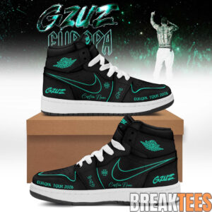 GZUZ “Live Europe 2026” Signature Limited Edition Custom Air Jordan 1 Shoes