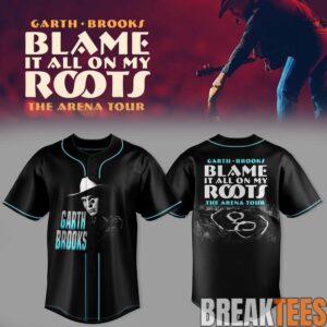Garth Brooks Blame It All On My Roots The Arena Tour Baseball Jersey 1