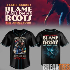 Garth Brooks Blame It All On My Roots The Arena Tour Baseball Jersey 2