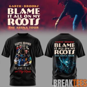 Garth Brooks Blame It All On My Roots The Arena Tour T-Shirt 2