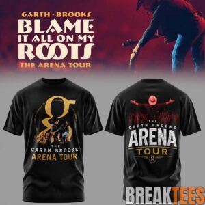 Garth Brooks Blame It All On My Roots The Arena Tour T-Shirt 3