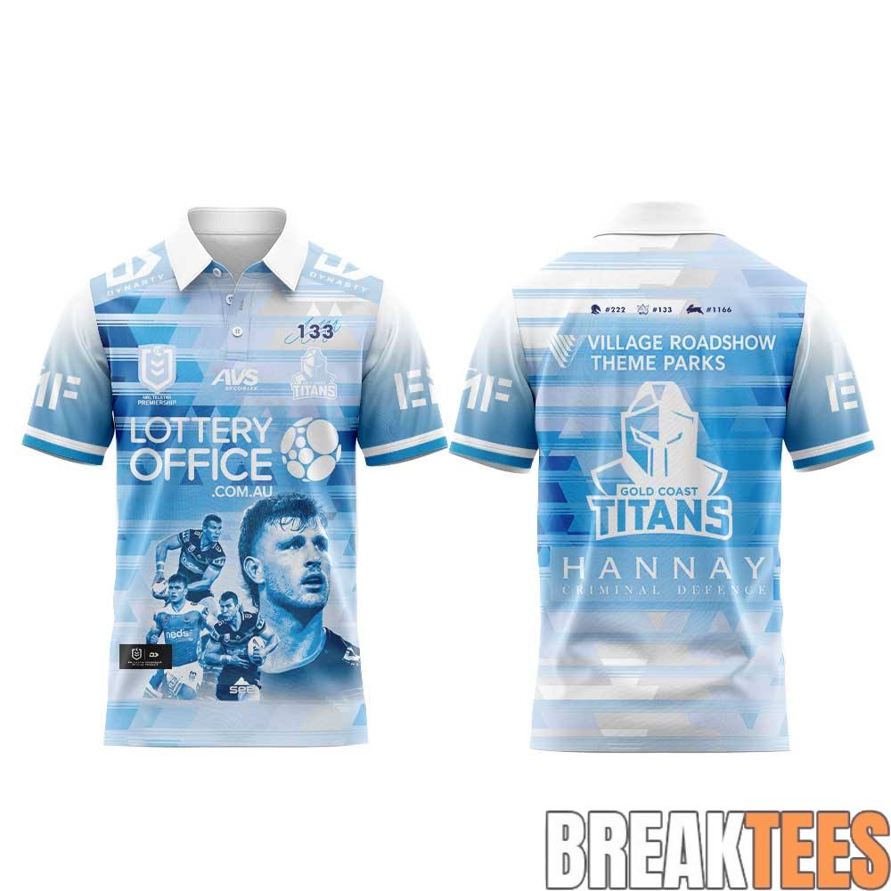 Gold Coast Titans Stand with Jai Arrow Limited Edition Polo Shirt Gold Coast Titans Stand with Jai Arrow Limited Edition Polo Shirt