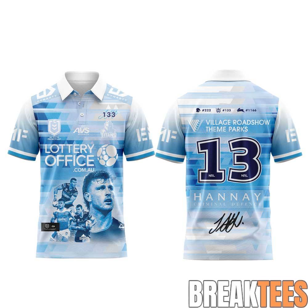 Gold Coast Titans Stand with Jai Arrow Limited Edition Polo Shirt Gold Coast Titans Stand with Jai Arrow Limited Edition Polo Shirt