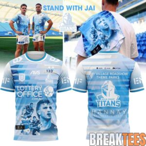 Gold Coast Titans Stand with Jai Arrow Limited Edition Shirt
