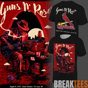 Guns N' Roses x St. Louis Cardinals Exclusives T-Shirt 4