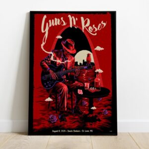 Guns N’ Roses Aug 16, 2026 – St. Louis, MO Poster