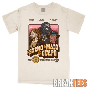 Hangman Adam Page & Brodido – El Bueno El Malo y El Guapo Comfort Colors Soft Heavyweight T-Shirt