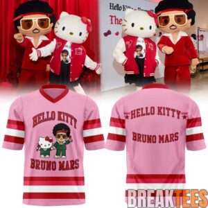 Hello Kitty x Bruno Mars Romantic Tour Pop-up Football Jersey 1 Hello Kitty x Bruno Mars Romantic Tour Pop-up Football Jersey 1