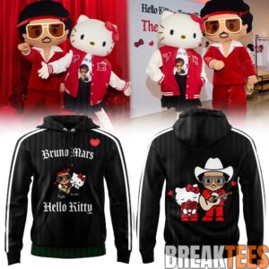 Hello Kitty x Bruno Mars Romantic Tour Pop-up Hoodie