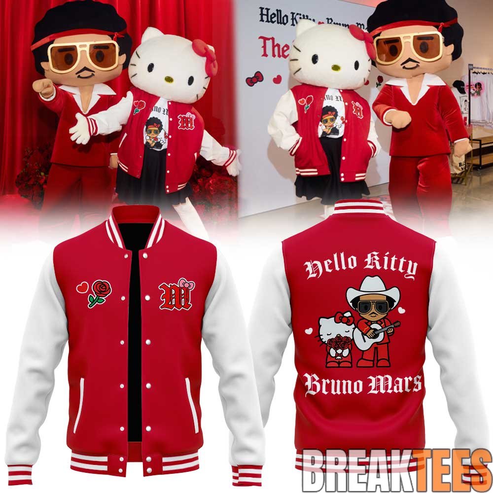 Hello Kitty x Bruno Mars Romantic Tour Pop-up Jacket Hello Kitty x Bruno Mars Romantic Tour Pop-up Jacket