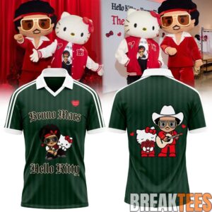 Hello Kitty x Bruno Mars Romantic Tour Pop-up Polo Jersey 1