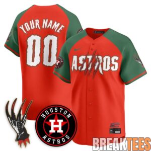 Houston Astros A Nightmare on Elm Street Custom Jersey