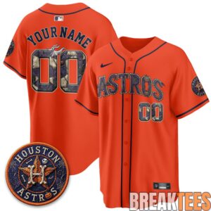 Houston Astros Halloween Nightmare Custom Baseball Jersey 3