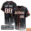 Houston Astros A Nightmare on Elm Street Custom Jersey