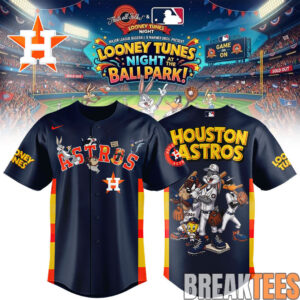 Houston Astros x Looney Tunes Baseball Jersey