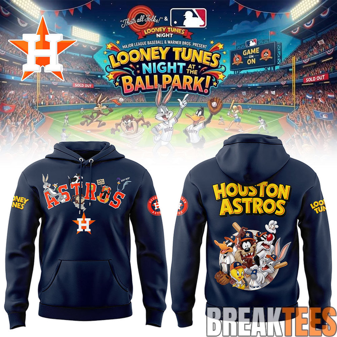 Houston Astros x Looney Tunes Hoodie Houston Astros x Looney Tunes Hoodie