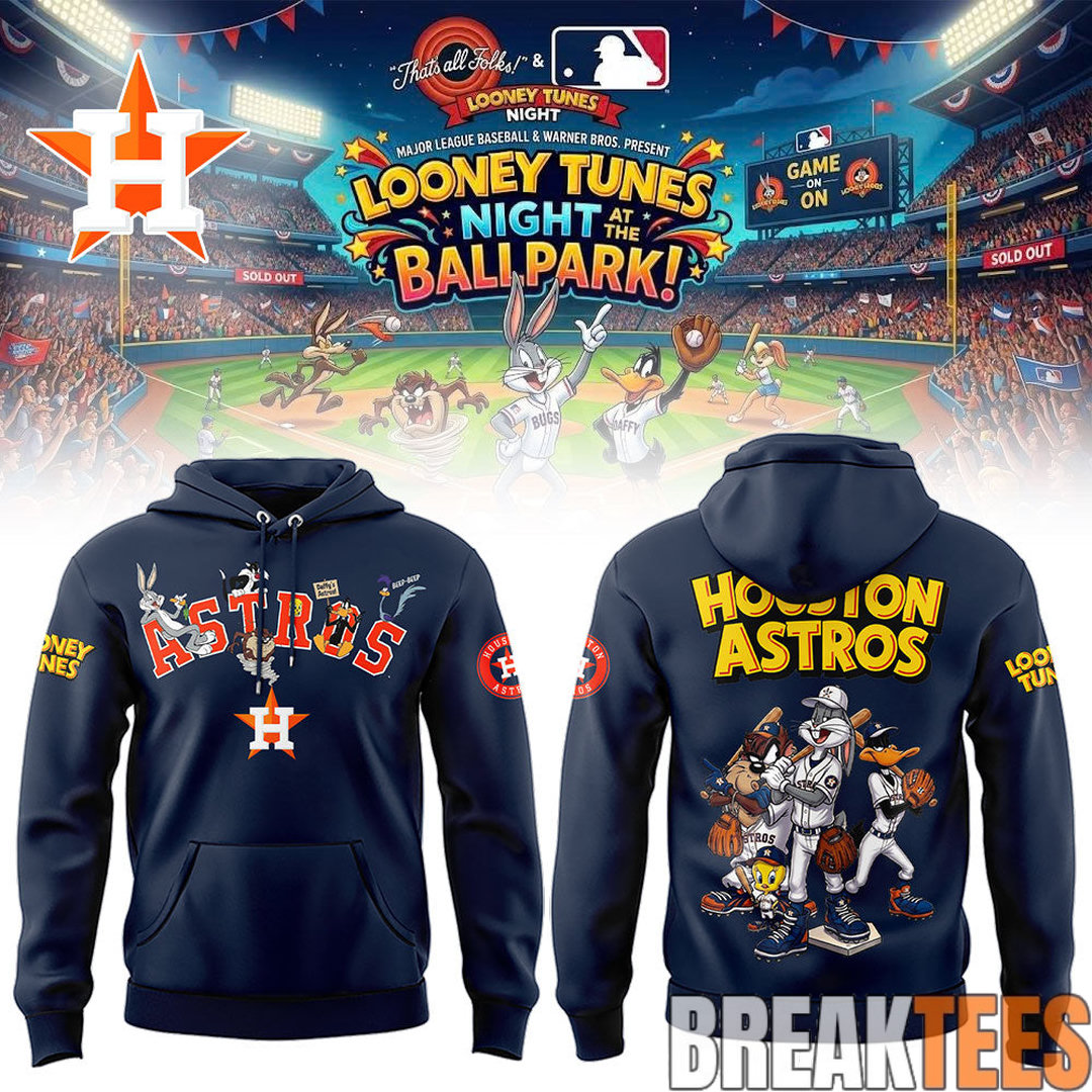 Houston Astros x Looney Tunes Hoodie Houston Astros x Looney Tunes Hoodie