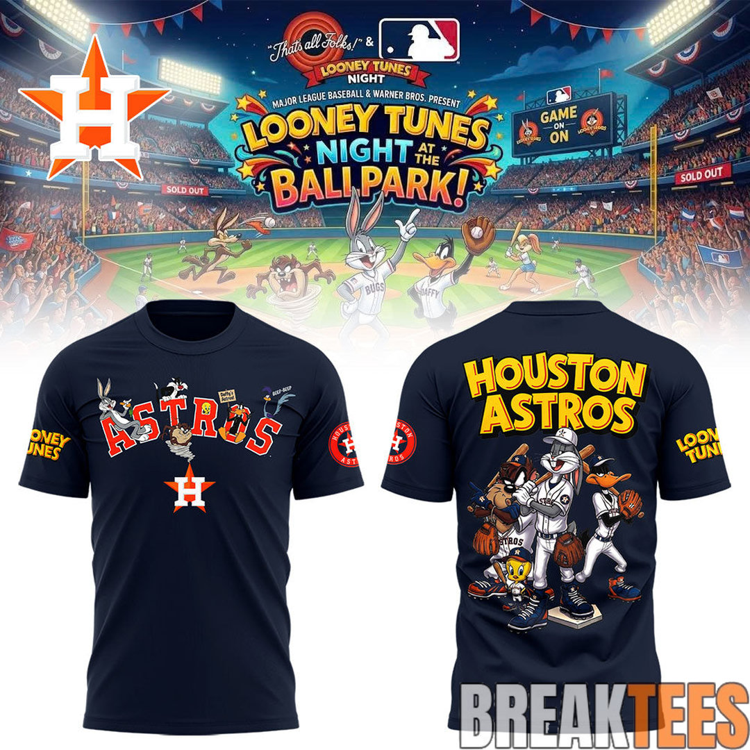 Houston Astros x Looney Tunes T-Shirt Houston Astros x Looney Tunes T-Shirt
