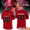 Houston Texans 25th Anniversary Limited Football Jersey – Black