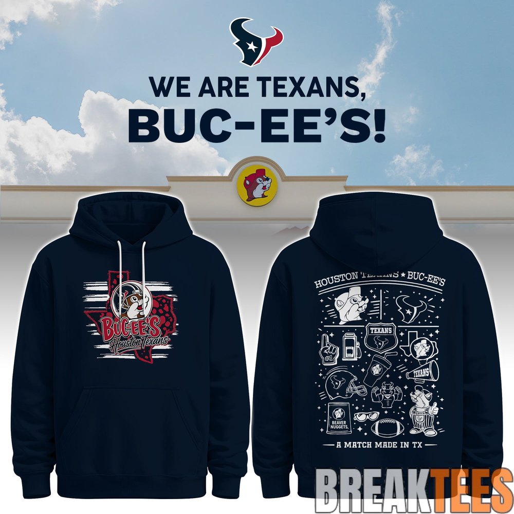 Houston Texans x Buc-ee’s We Are Texans Hoodie Houston Texans x Buc-ee’s We Are Texans Hoodie