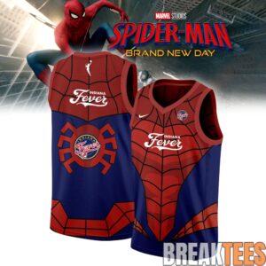 Indiana Fever x Spider-Man Special Basketball Jersey