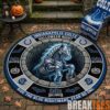 Jacksonville Jaguars 2026 Halloween Quilted Round Rug – Limited Edition