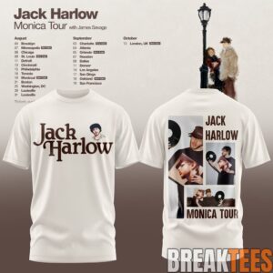 Jack Harlow Monica Tour T-Shirt