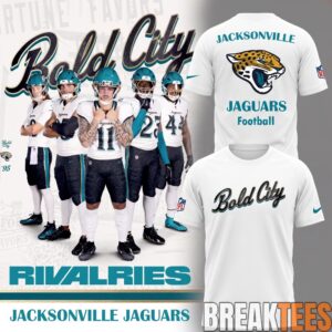 Jacksonville Jaguars Welcome to the BOLD CITY Rivalries 2026 T-Shirt