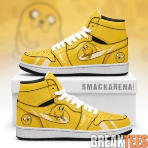 Jake Adventure Time Air Jordan 1 Shoes