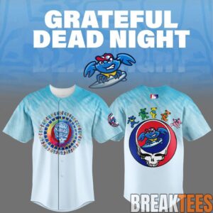 Jersey Shore BlueClaws Grateful Dead Night Jersey 1 Jersey Shore BlueClaws Grateful Dead Night Jersey 1