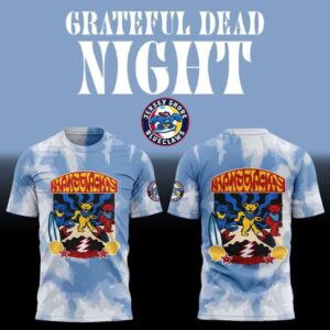Jersey Shore BlueClaws Grateful Dead Night T-Shirt