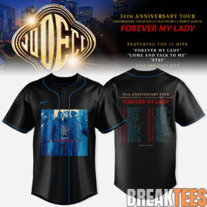 Jodeci Forever My Lady 35th Anniversary Tour Graphic Baseball Jersey