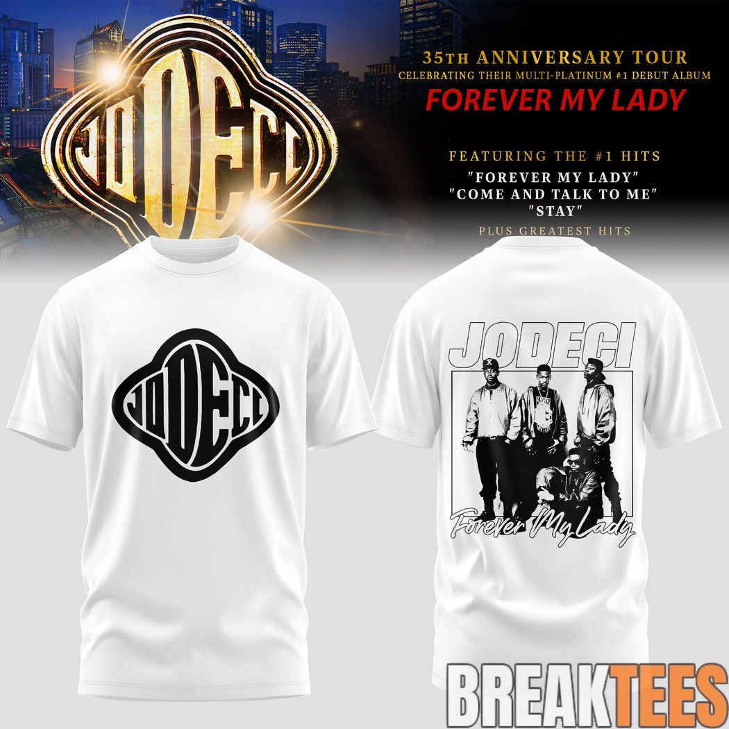 Jodeci Forever My Lady 35th Anniversary Tour Graphic Shirt Jodeci Forever My Lady 35th Anniversary Tour Graphic Shirt