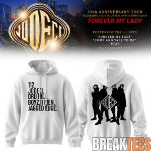 Jodeci Forever My Lady 35th Anniversary Tour Vintage Style 3D Hoodie