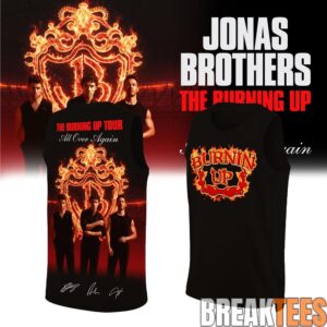 Jonas Brothers The Burning Up Tour Basketball Jersey 1 Jonas Brothers The Burning Up Tour Basketball Jersey 1