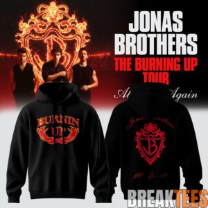 Jonas Brothers The Burning Up Tour Hoodie 3 Jonas Brothers The Burning Up Tour Hoodie 3