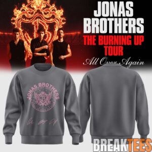 Jonas Brothers The Burning Up Tour Sweatshirt