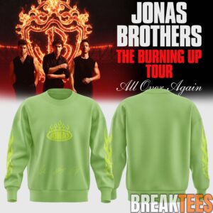 Jonas Brothers The Burning Up Tour Sweatshirt 1