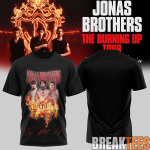 Jonas Brothers The Burning Up Tour T-Shirt 2