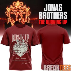 Jonas Brothers The Burning Up Tour T-Shirt 5