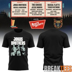 Jonas Brothers Boots And Hearts Festival 2026 2D Shirt