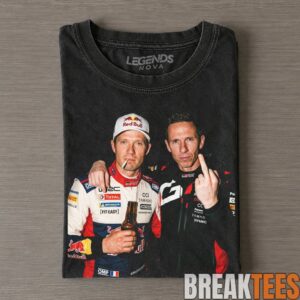 Julien Ingrassia & Sébastien Ogier｜WRC Middle Finger Tee 1