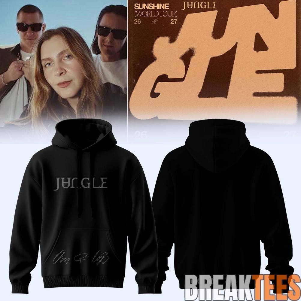 Jungle Sunshine World Tour 2026-27 Limited Edition Signature Hoodie Jungle Sunshine World Tour 2026-27 Limited Edition Signature Hoodie