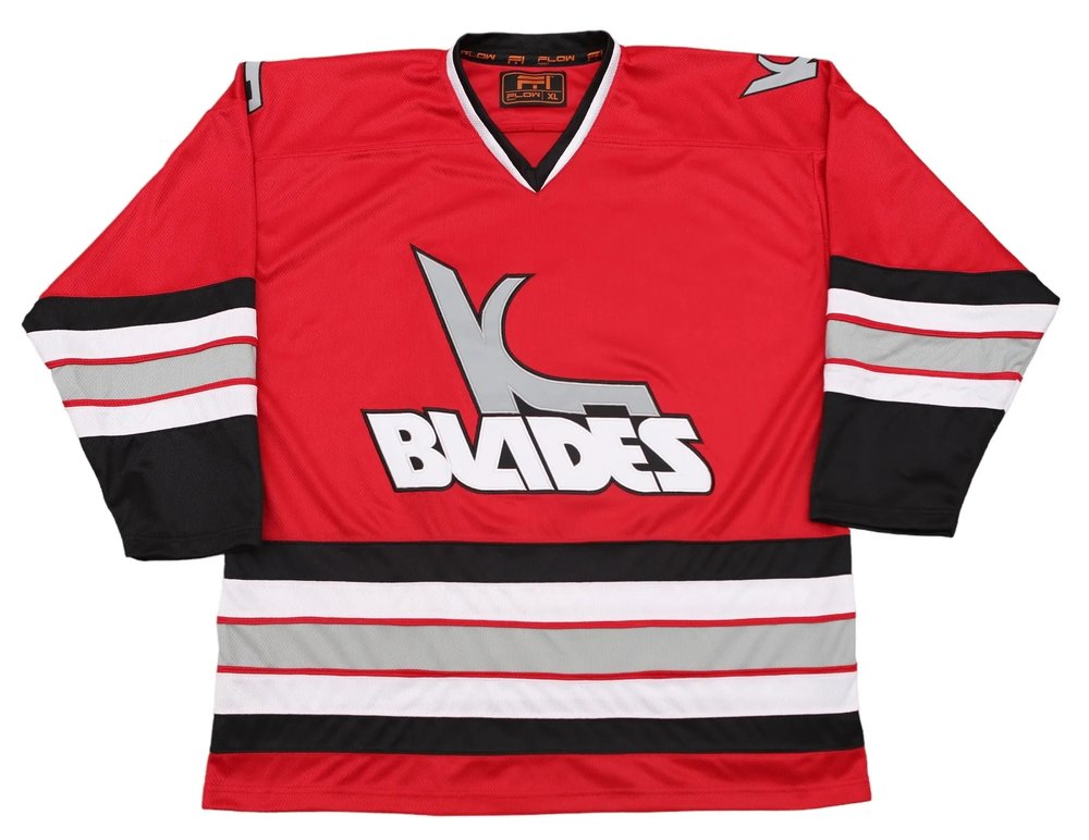 Kansas City Blades 1996-97 Hockey Jersey Kansas City Blades 1996-97 Hockey Jersey