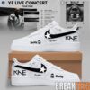 Kanye West Bully Live Concert Tour 2026 Custom AF1 Sneakers – White Edition