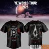 Kanye West Bully Live Concert Tour 2026 Premium 3D Baseball Jersey – Concert Edition