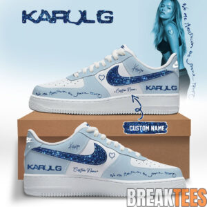 Karol G Album “NO ME ARREPIENTO DE SENTIR TANTO” Custom AF1 Shoes