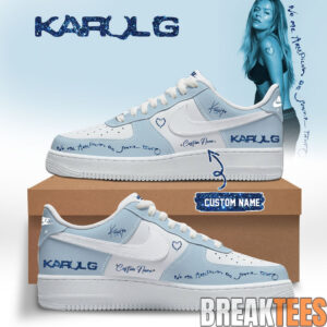Karol G Album NO ME ARREPIENTO DE SENTIR TANTO Custom AF1 Shoes 3.jpg